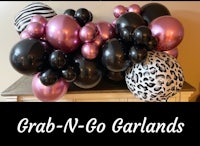 grab n go balloon garland